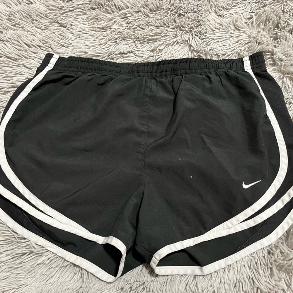 Nike Black and White Athletic Shorts